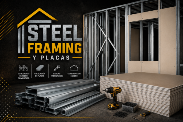 STEEL FRAMING Y PLACAS